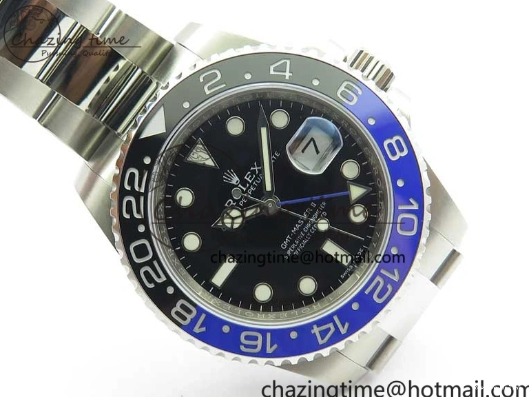 1218 GMT-Master II 116710 BLNR Black Blue Ceramic 904L Steel V9F 1:1 Best Edition SA3186 CHS WaterResistant 3069
